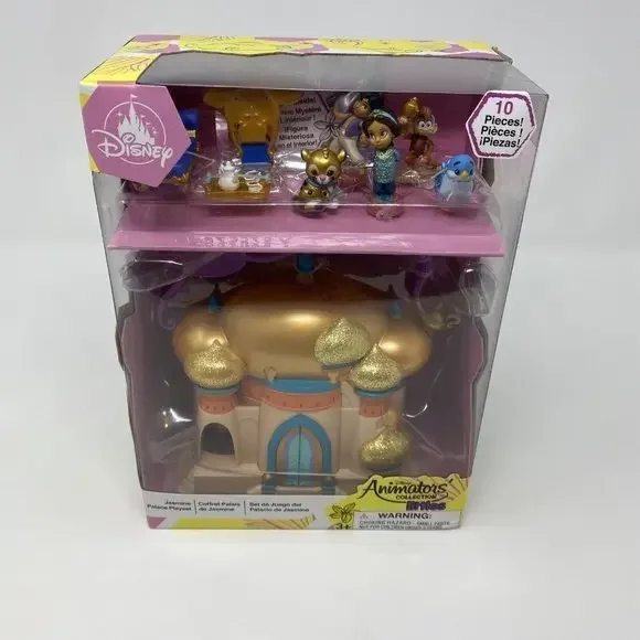 Disney Toys Disney Animators Littles Jasmine Playset Aladdin